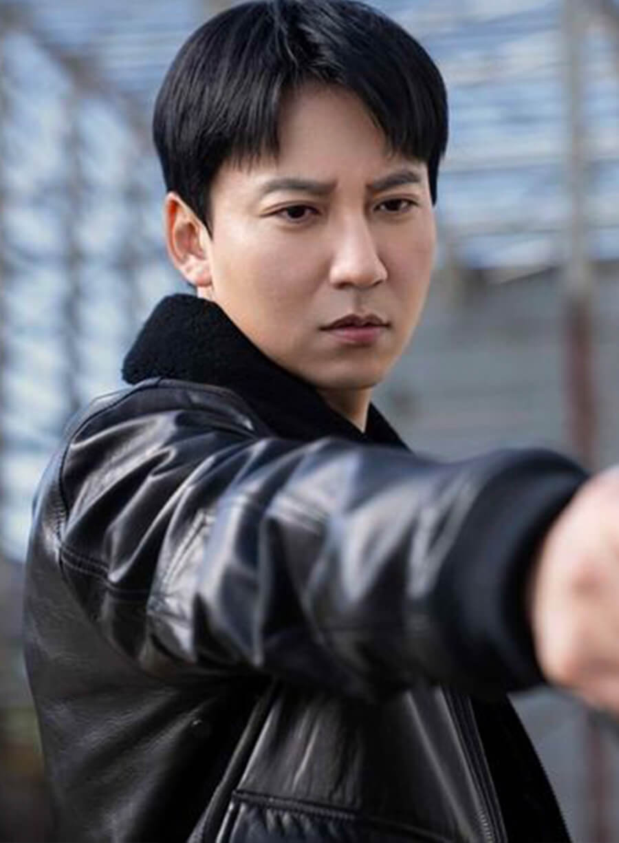 Harpoon Lee Do Inspired Black Leather Jacket - Trigger 2025 Style