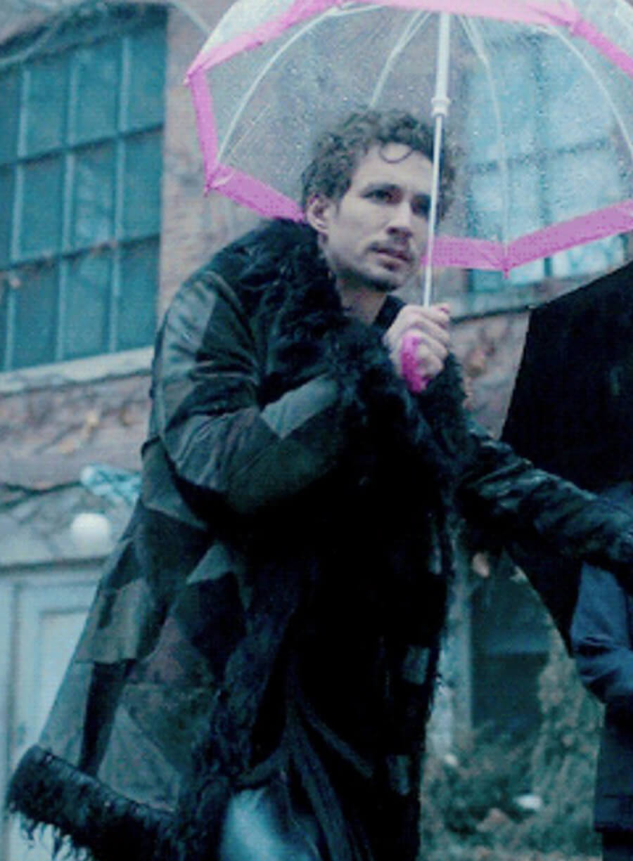 Harpoon Robert Sheehan Inspired Black Coat - The Umbrella Academy Style