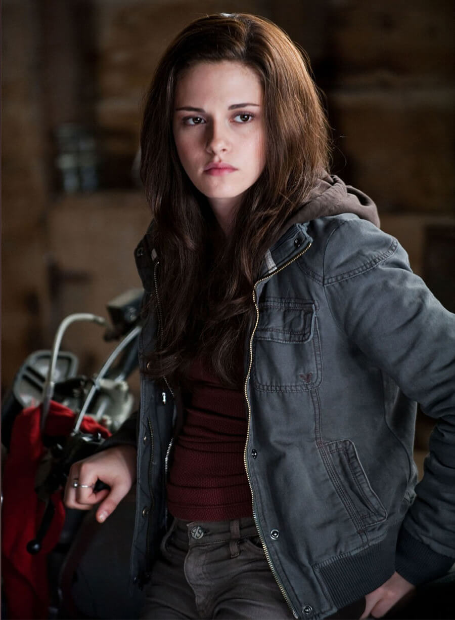 Harpoon Bella Swan Inspired Blue Denim Fabric Denim Jacket - The Twilight Saga New Moon Style
