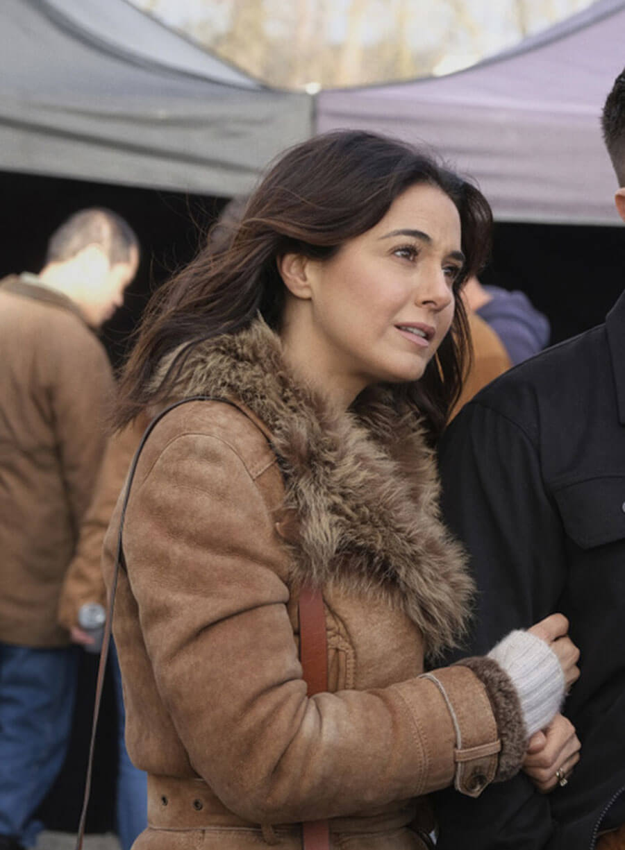 Harpoon Lana Lang Inspired Brown Coat - Superman & Lois Style