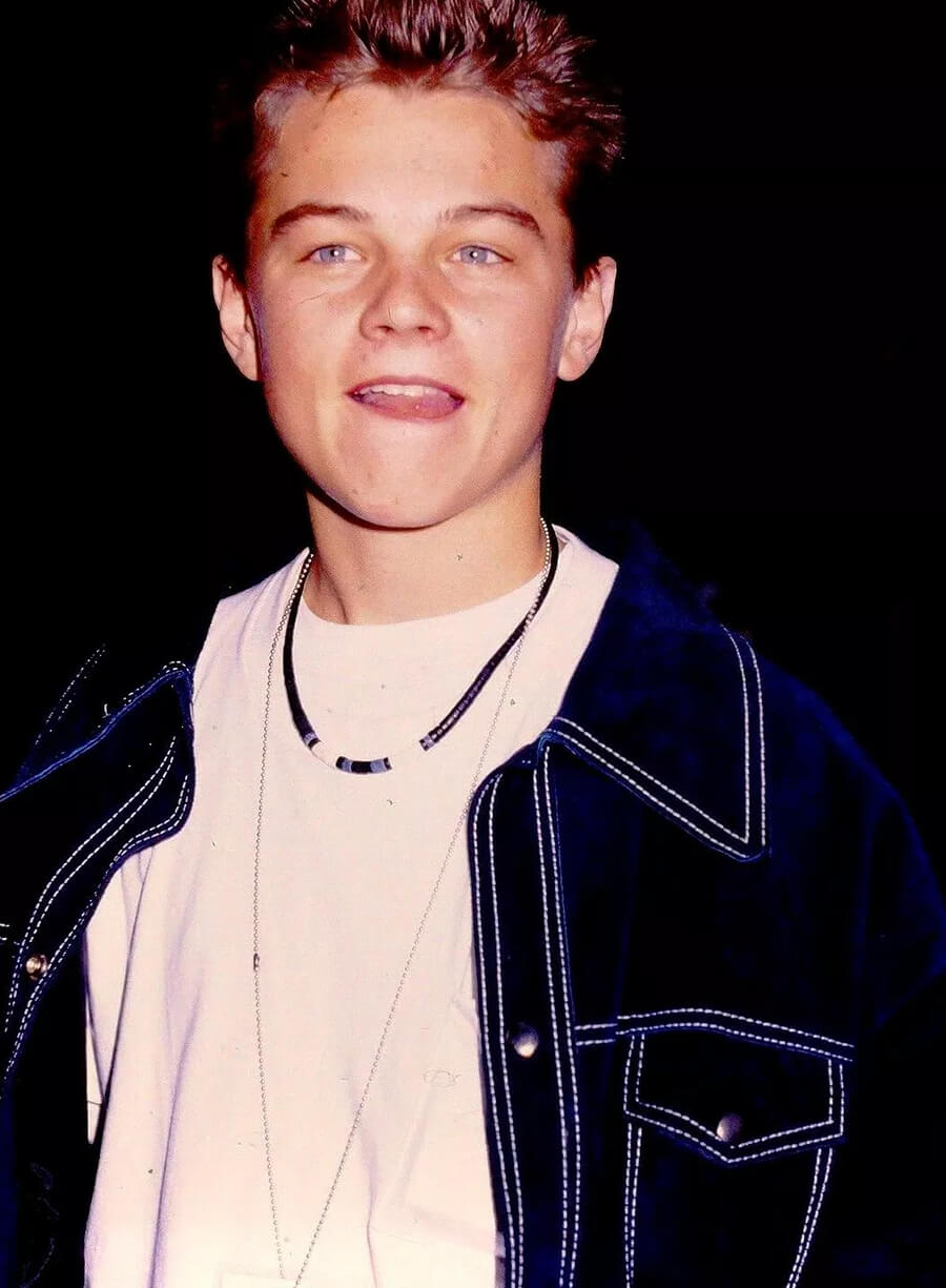 Harpoon Leonardo DiCaprio Inspired Blue Leather Jacket