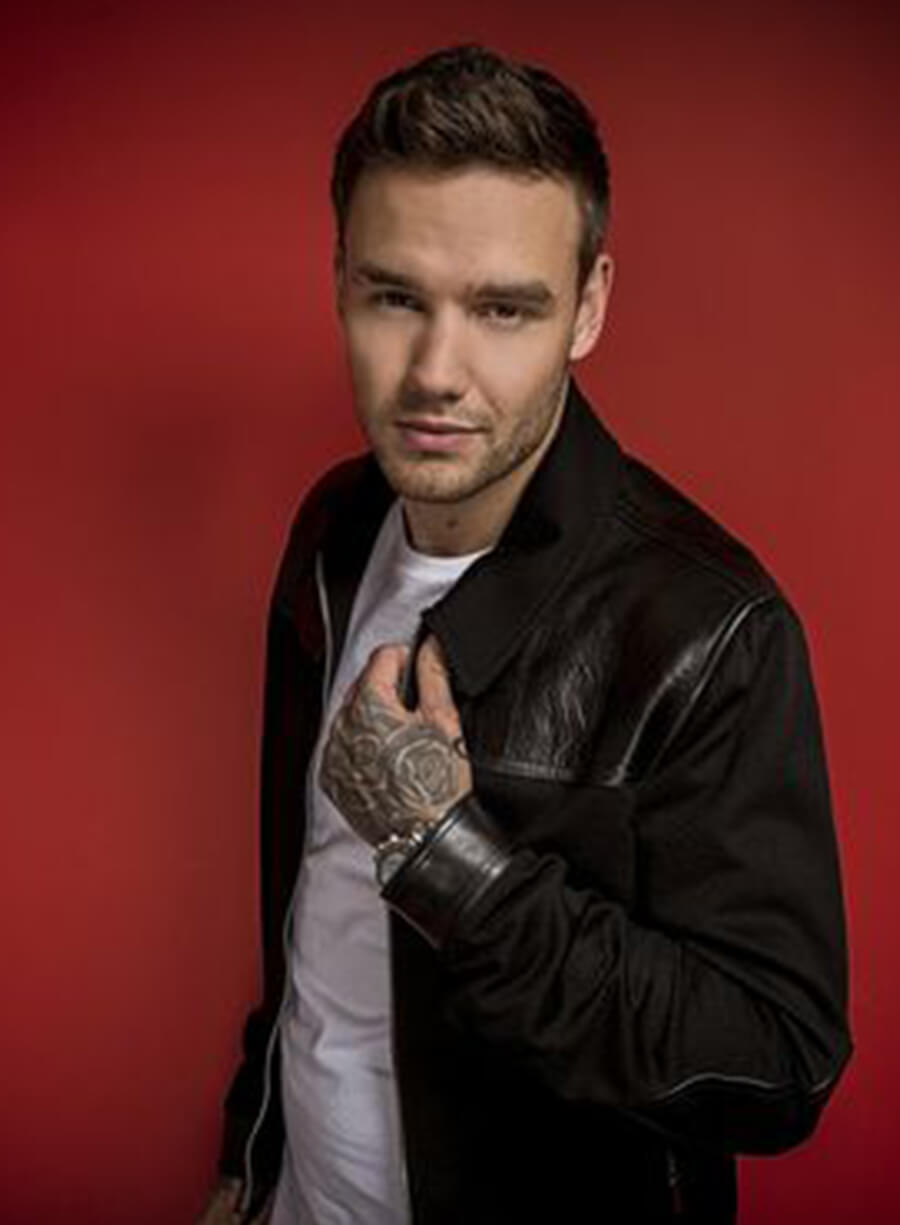 Harpoon Liam Payne Inspired Black Leather Jacket