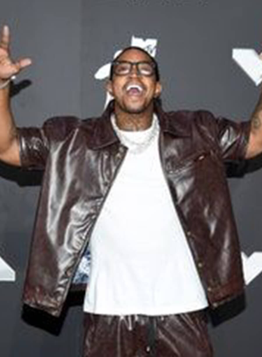 Harpoon Lil Scrappy Shirt Inspired Brown Leather Jacket