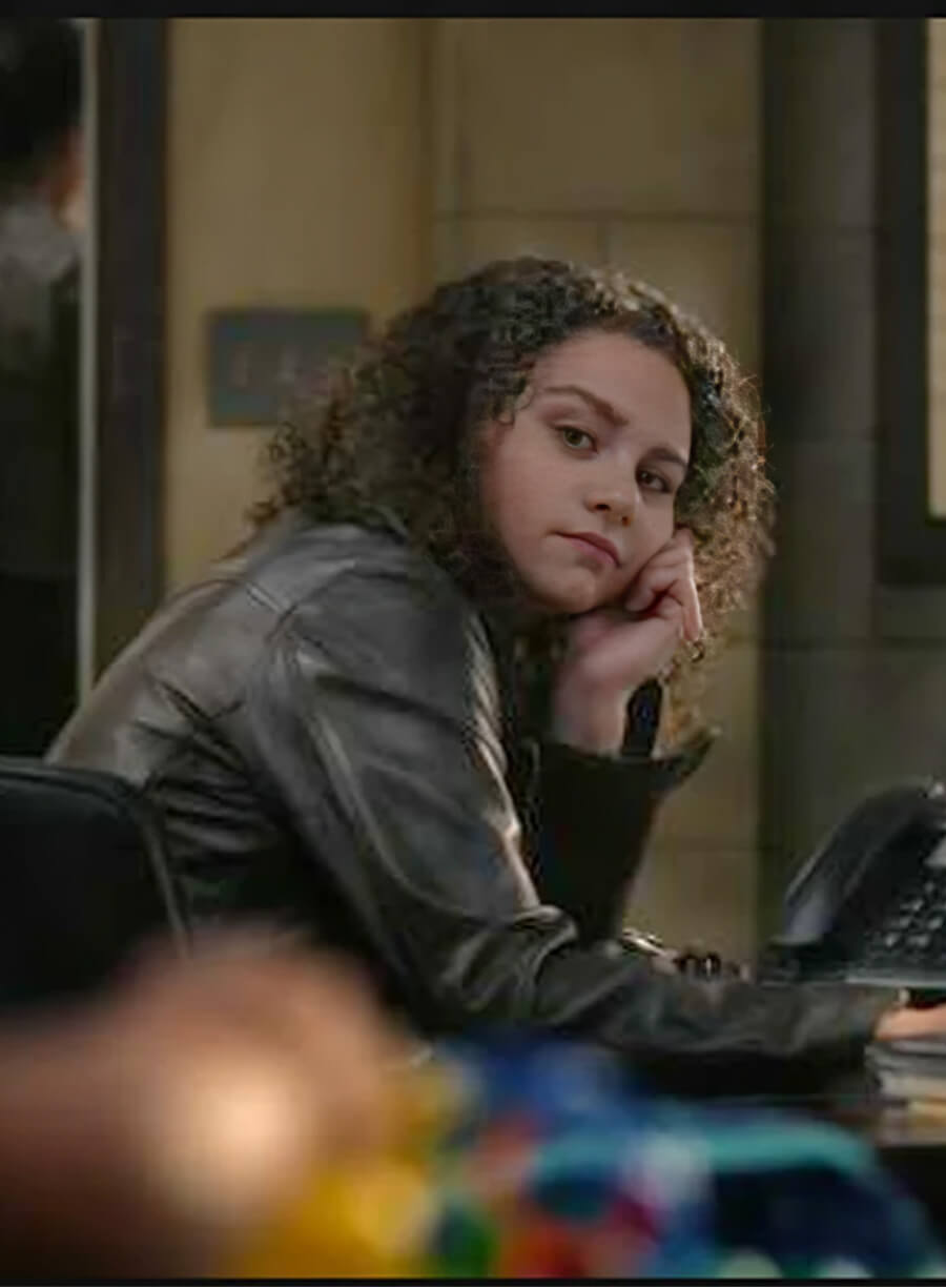 Harpoon Naya Vasquez Inspired Black Leather Jacket - Untamed 2025 Style