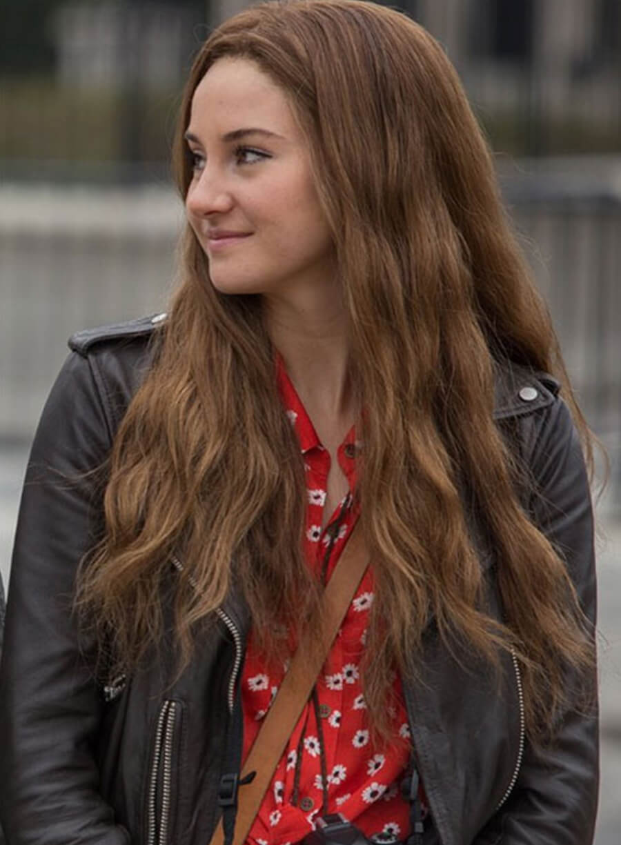 Harpoon Lindsay Mills Inspired Black Leather Jacket - Snowden Style