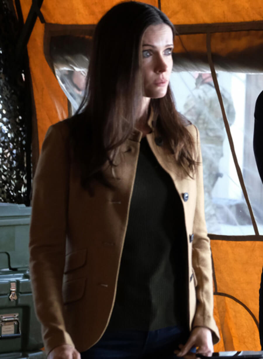 Harpoon Lois Lane Inspired Brown Leather Jacket - Superman & Lois Style