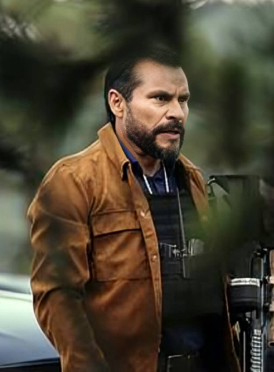 Harpoon Armando Guerrero Inspired Brown Leather Jacket - Counterattack 2025 Style