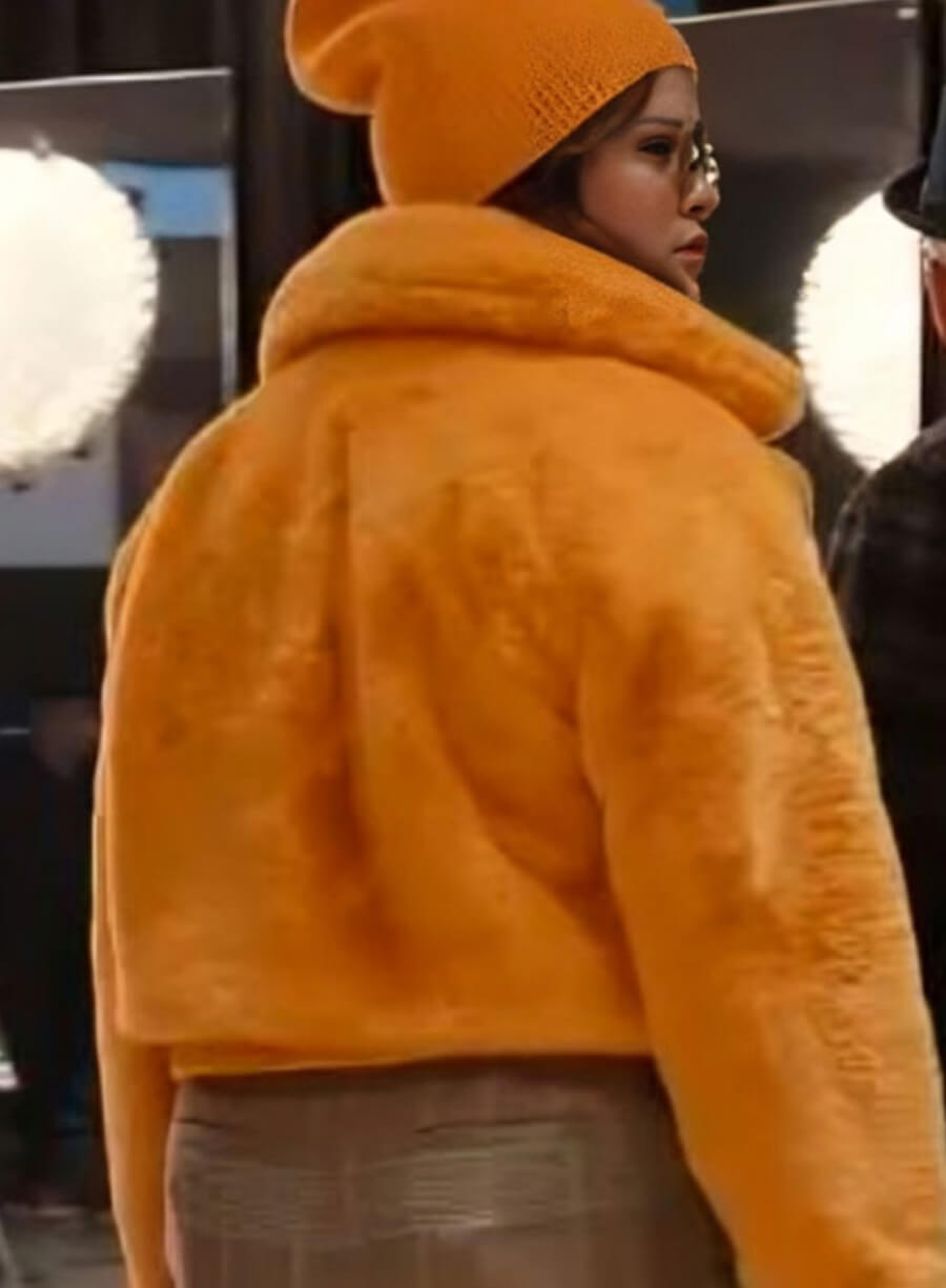 Harpoon Mabel Mora Inspired Brown Leather Jacket - Only Murders in the Building Style