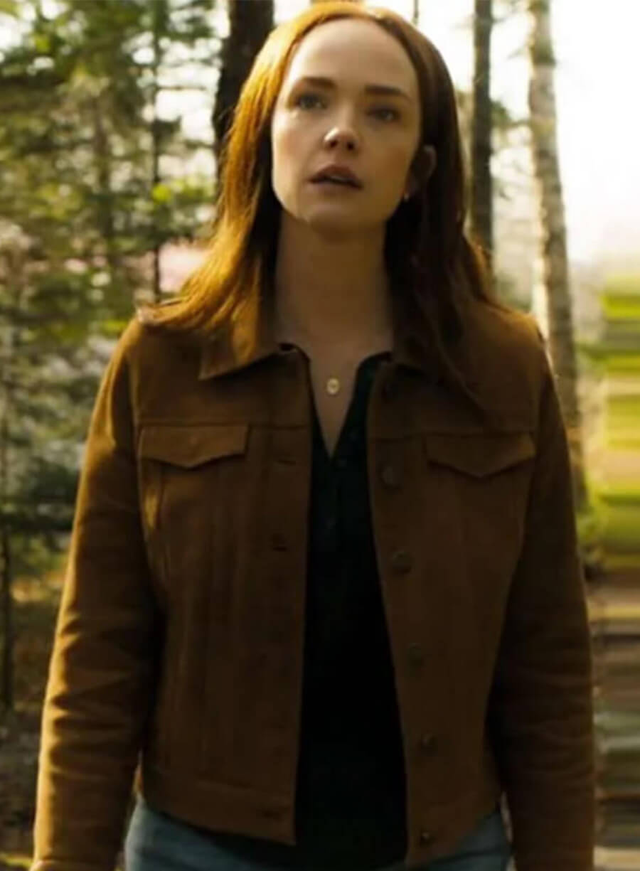 Harpoon Maggie Sullivan Inspired Brown Leather Jacket - Sullivan's Crossing Style