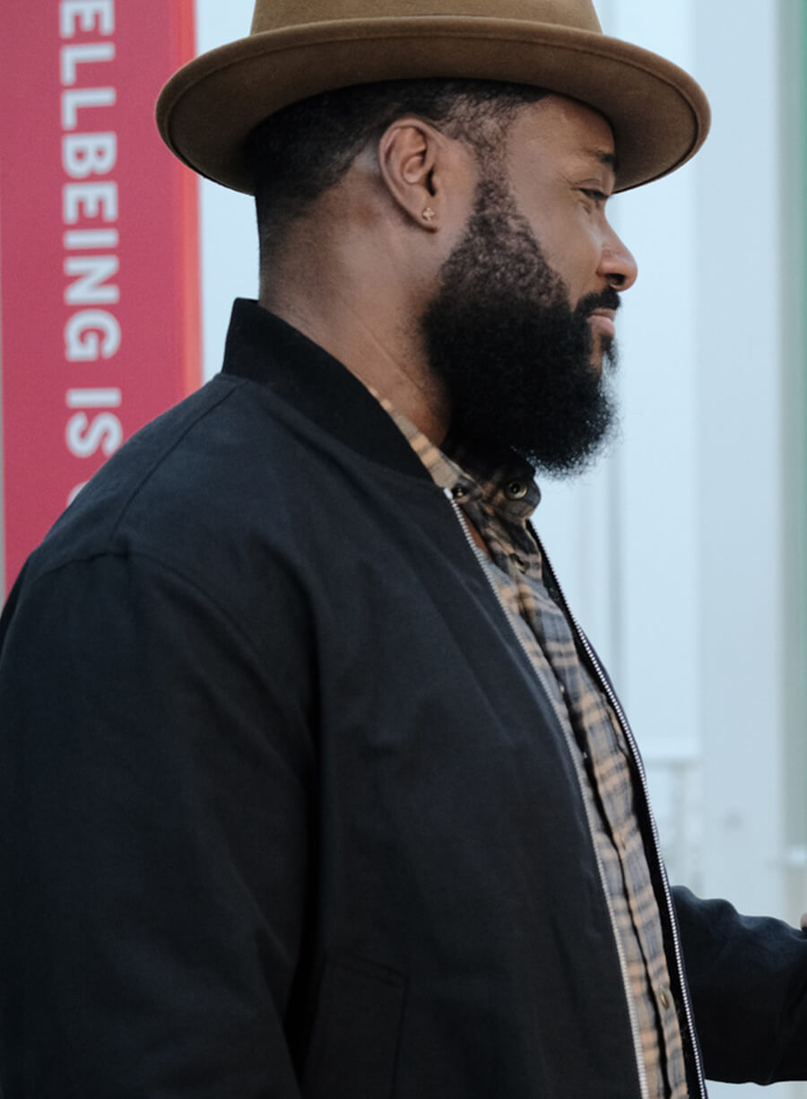 Harpoon Dr. AJ Austin Inspired Black Cotton Fabric Bomber Jacket - The Resident Style