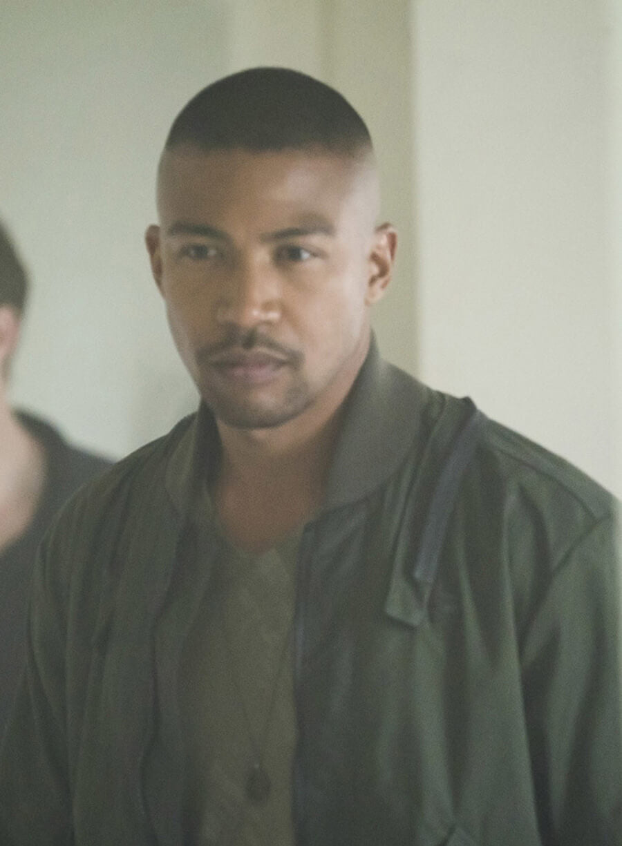 Harpoon Marcel Gerard Inspired Green Bomber Jacket - The Originals S05 Style