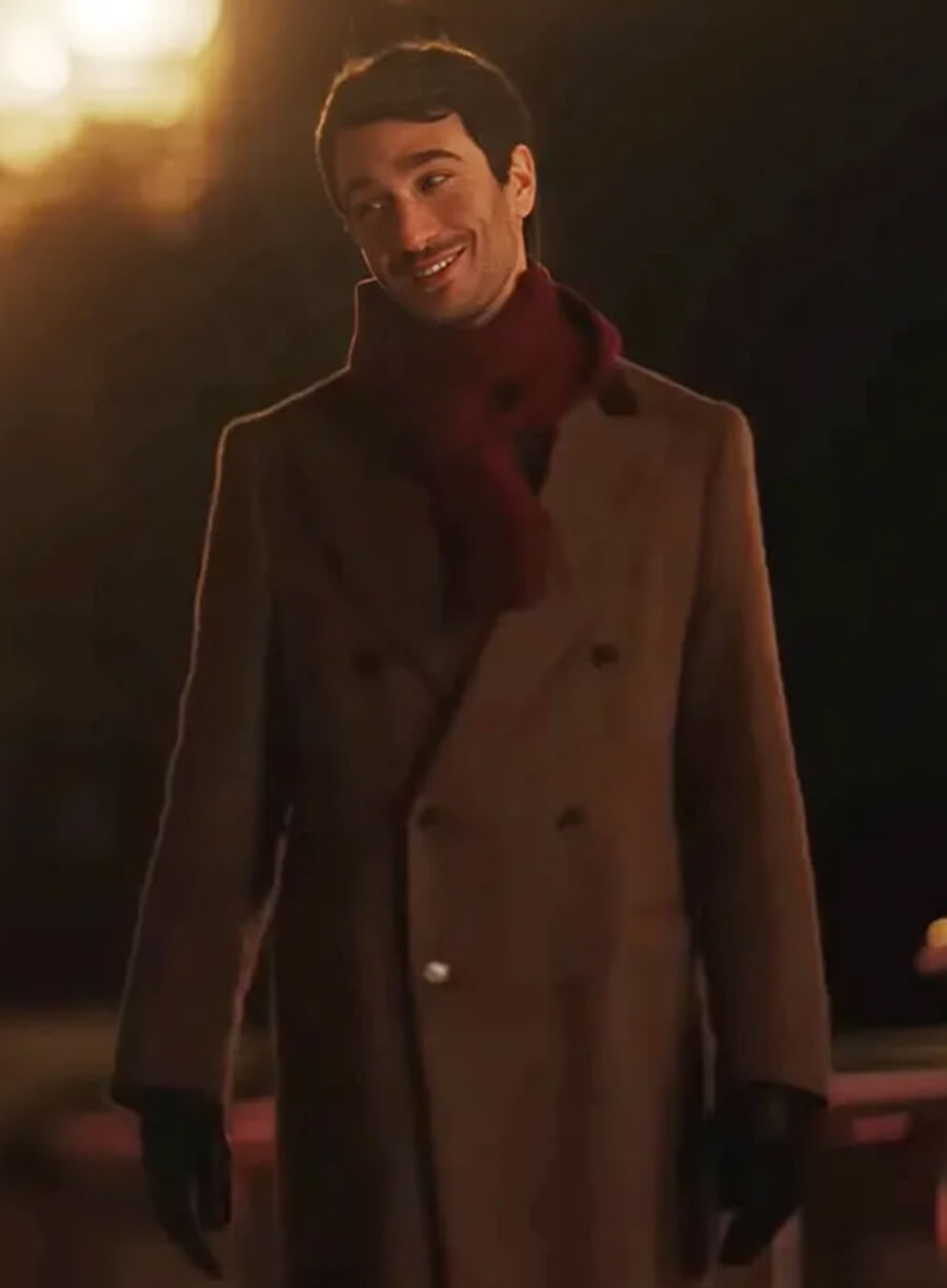 Harpoon Marcello Inspired Brown Coat - Emily in Paris S04 Style