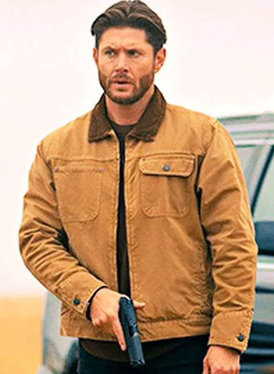 Harpoon Mark Meachum Inspired Brown Leather Jacket - Countdown 2025 Style