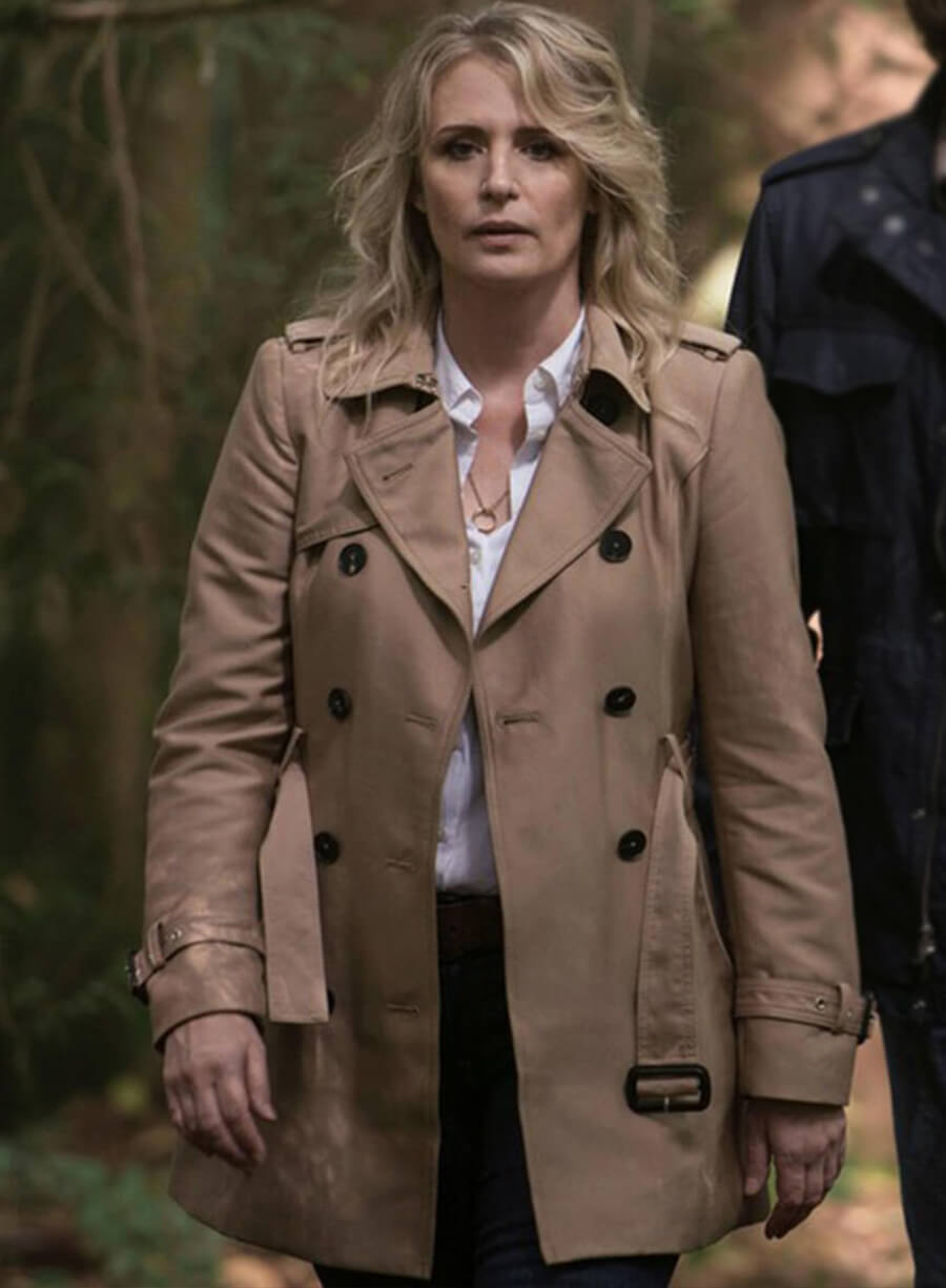 Harpoon Mary Winchester Inspired Beige Cotton Coat - Supernatural Tv Series Style
