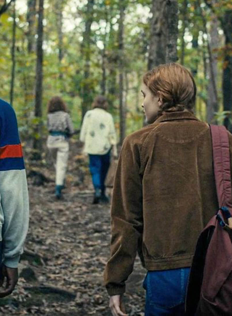 Harpoon Max Mayfield Inspired Brown Leather Jacket - Stranger Things Style
