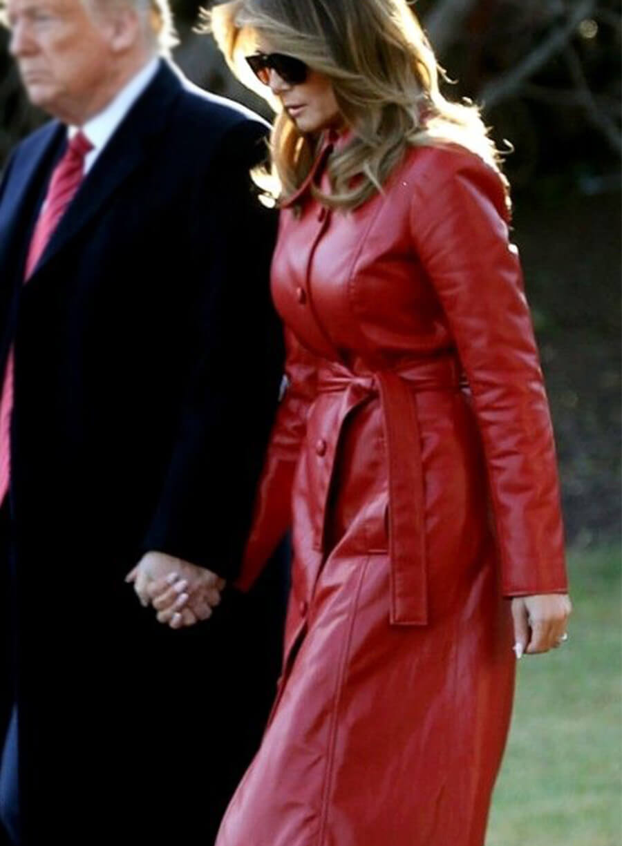 Harpoon Melania Trump Inspired Red Coat