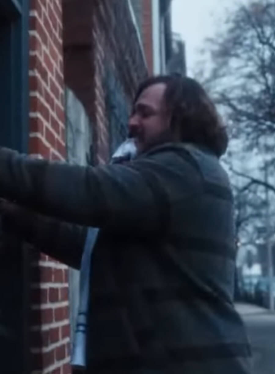 Harpoon Michael Strassner Inspired Grey Real Leather Coat - The Baltimorons 2025 Style