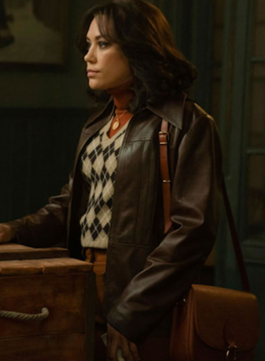 Harpoon KD Inspired Brown Real Leather Leather Jacket - The Continental From the World of John Wick Style