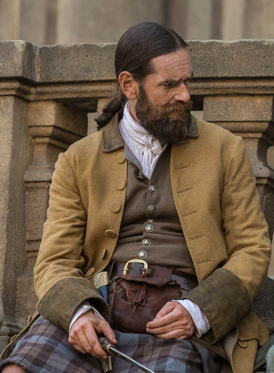 Harpoon Murtagh Fitzgibbons Fraser Inspired Yellow Coat - Outlander Style