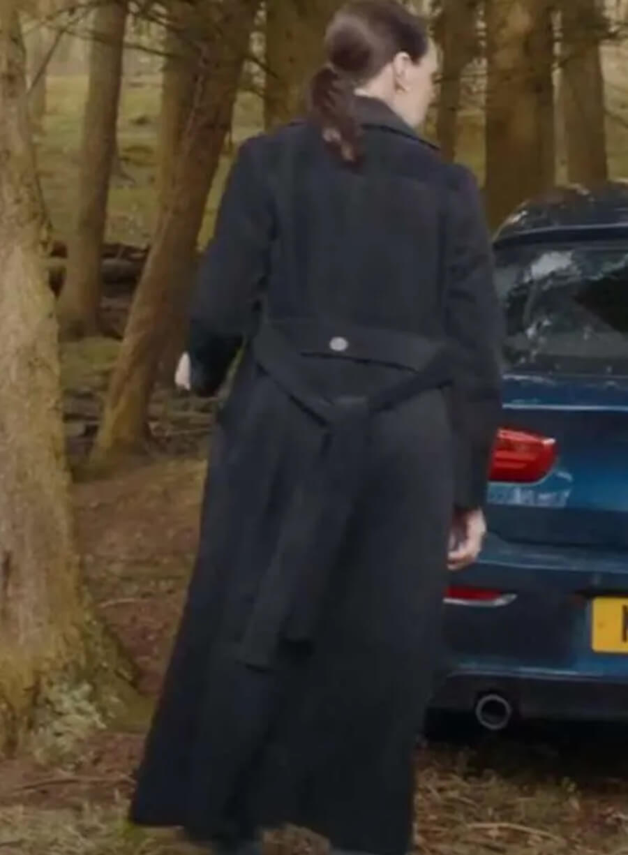 Harpoon Nia Emine Inspired Black Coat - Missing You 2025 Style