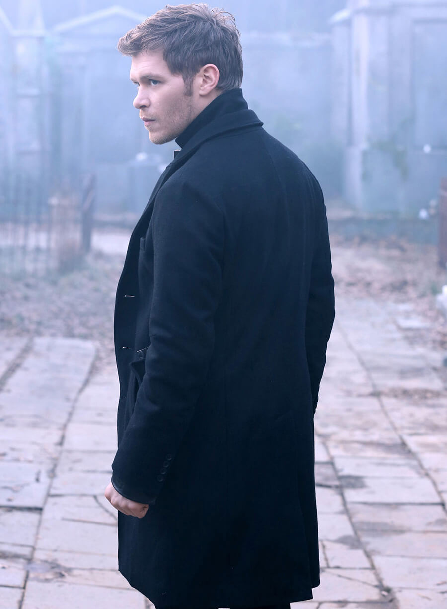 Harpoon Niklaus Mikaelson Inspired Black Coat - The Originals S02 Style