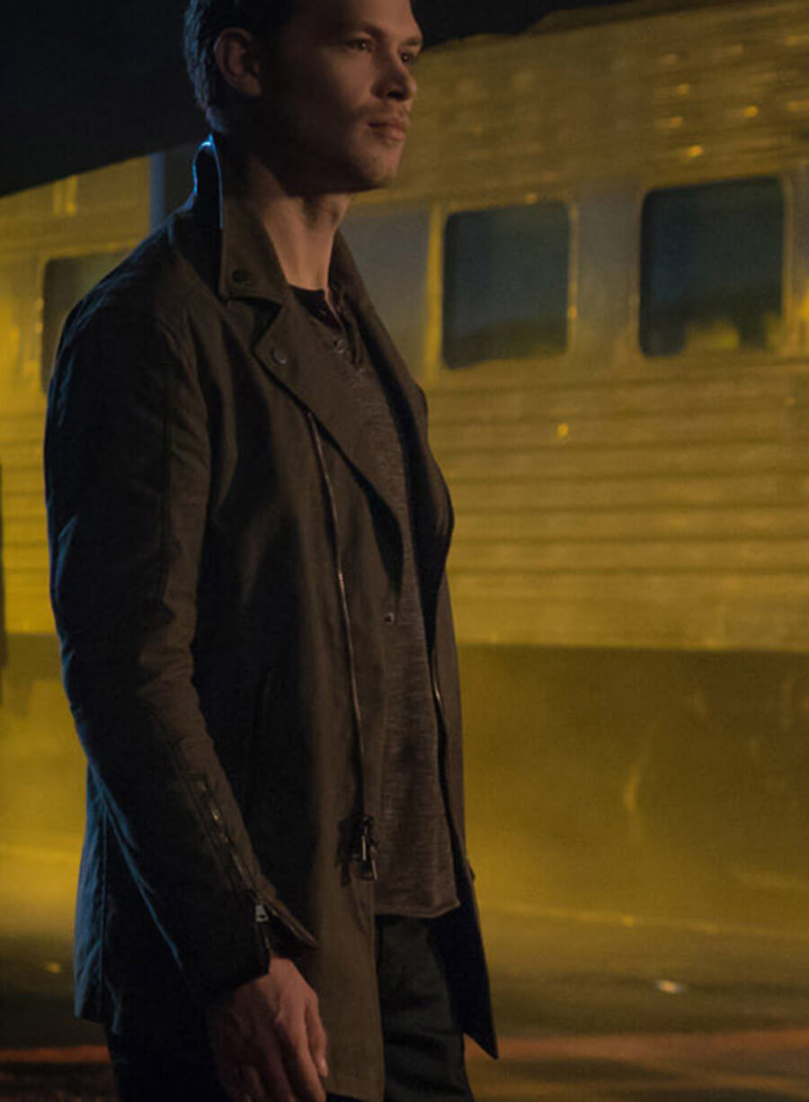 Harpoon Niklaus Mikaelson Inspired Brown Biker Jacket - The Originals S03 Style