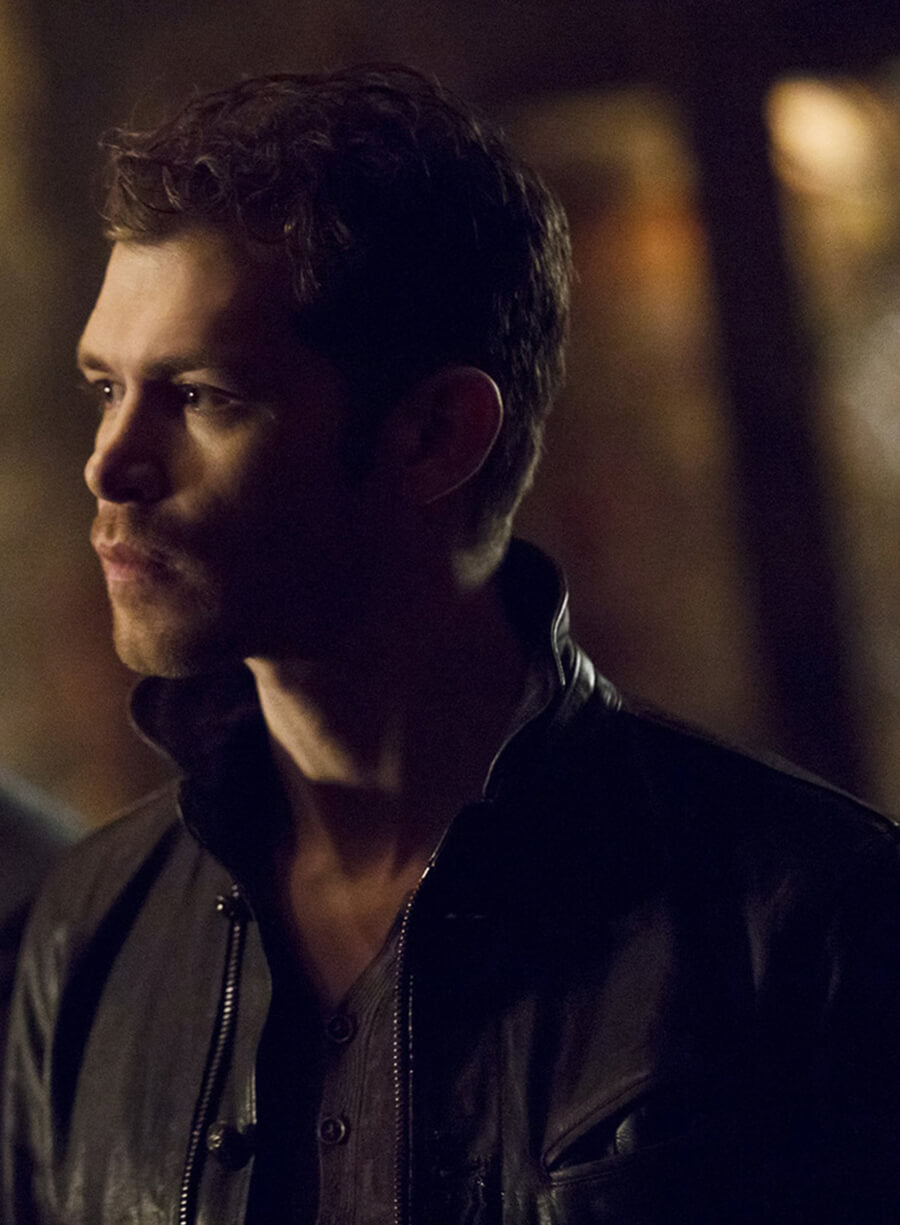 Harpoon Niklaus Mikaelson Inspired Black Leather Jacket - The Originals S04 Style