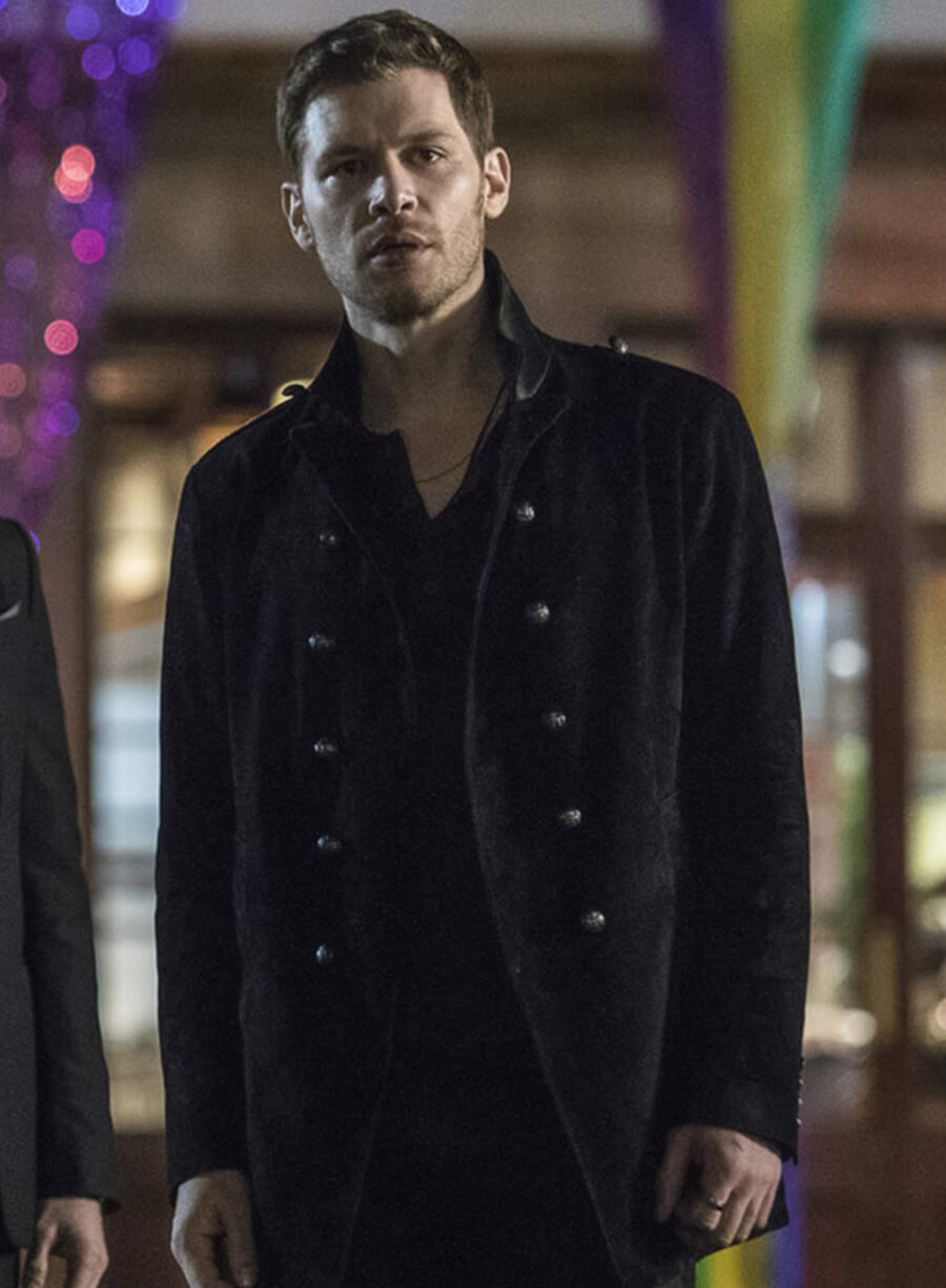 Harpoon Niklaus Mikaelson Inspired Black Coat - The Originals S05 Style