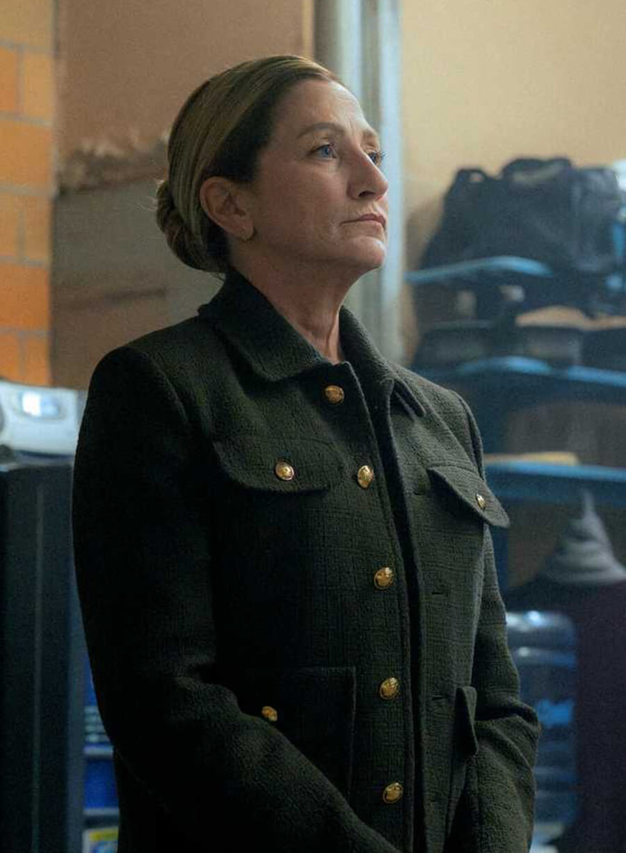 Harpoon Nina Hobbs Inspired Green Leather Jacket