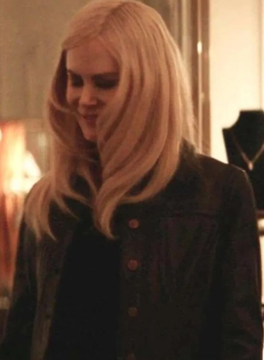 Harpoon Masha Dmitrichenko Inspired Black Leather Jacket - Nine Perfect Strangers Style