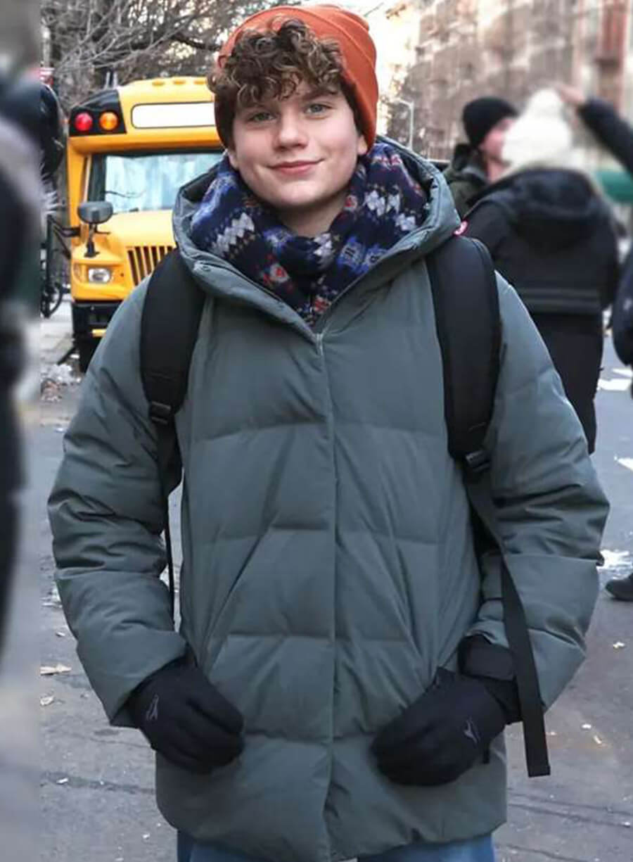 Harpoon Noah Benson Inspired Grey Coat - Law & Order SVU S26 Style