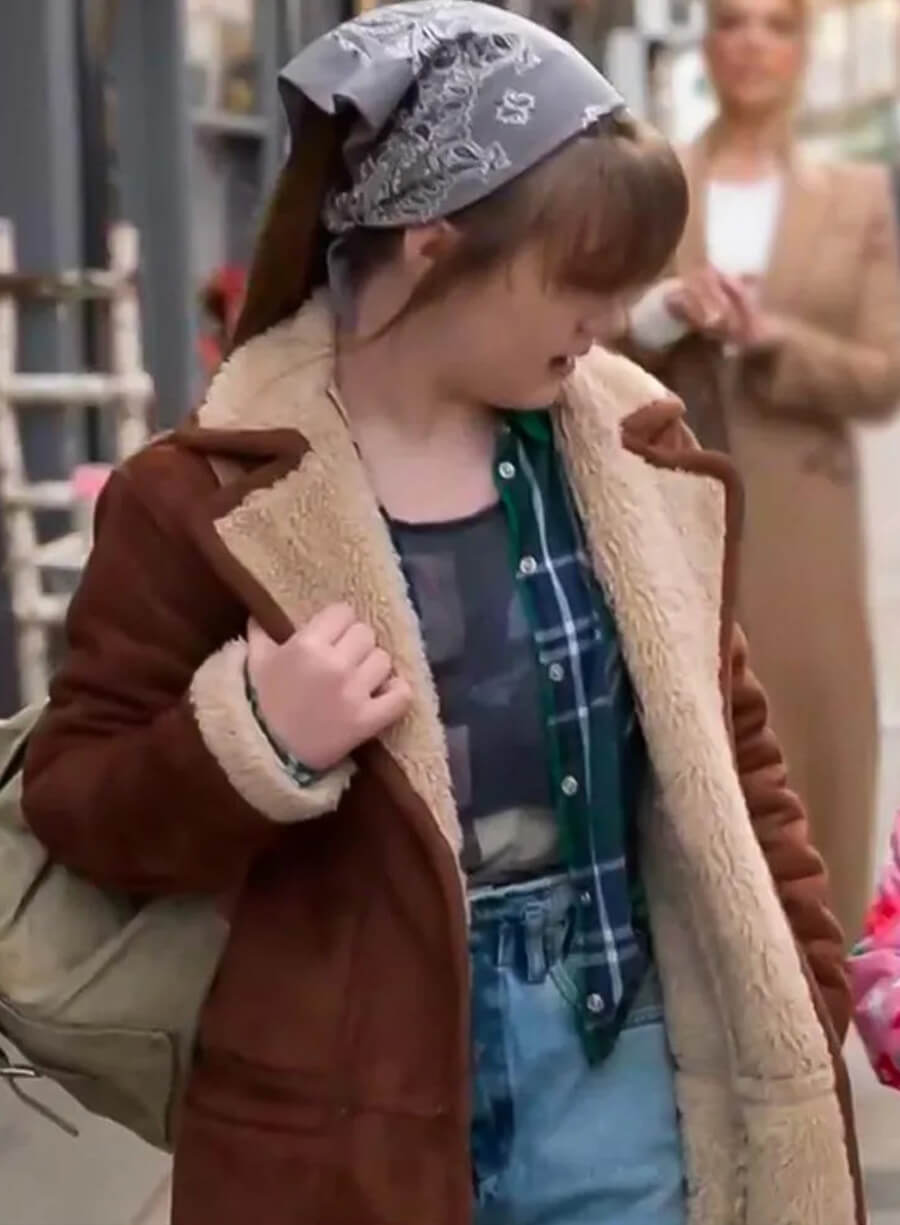 Harpoon Nora Inspired Brown Leather Jacket - Ted Lasso S03 Style