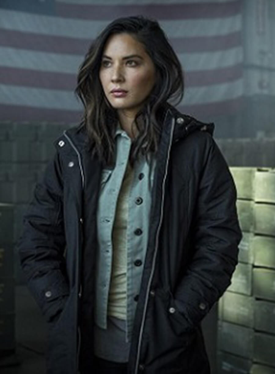 Harpoon Gina Inspired Black Hooded Jacket - Six Style