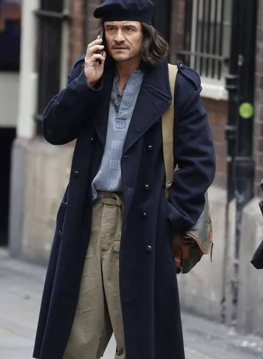 Harpoon Marlon Inspired Blue Coat - Deep Cover Style