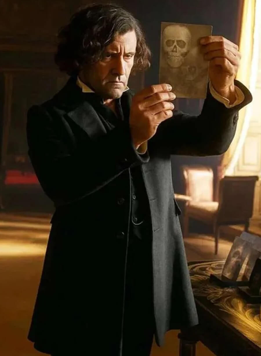 Harpoon Victor Frankenstien Inspired Black Coat - Frankenstein 2025 Style