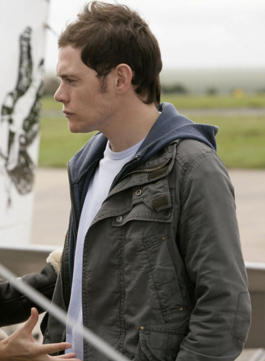 Harpoon Owen Harper Inspired Grey Cotton Jacket - Torchwood Style