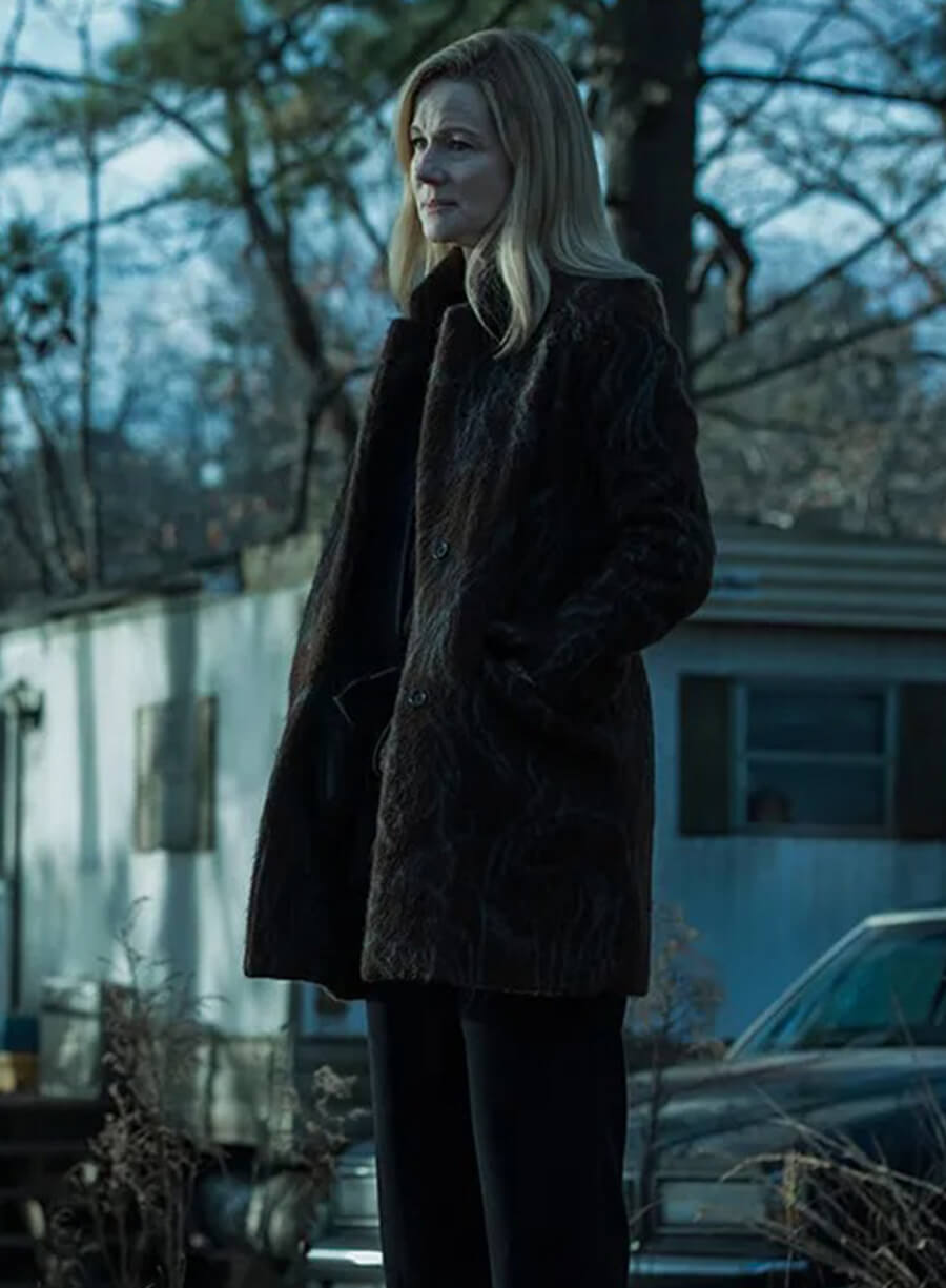 Harpoon Wendy Byrde Inspired Black Coat - Ozark Tv Series Style