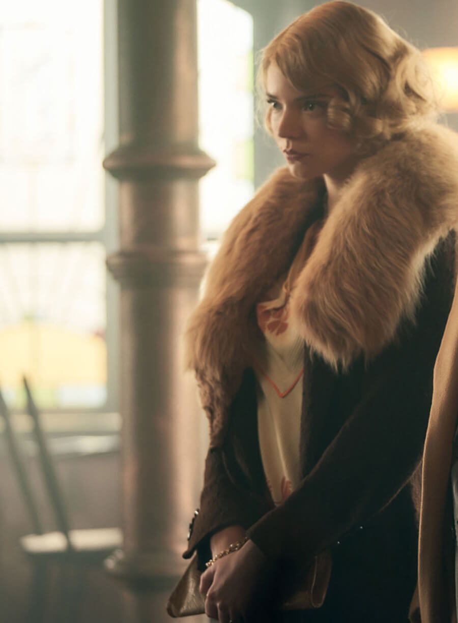 Harpoon Gina Gray Inspired Brown Coat - Peaky Blinders Style