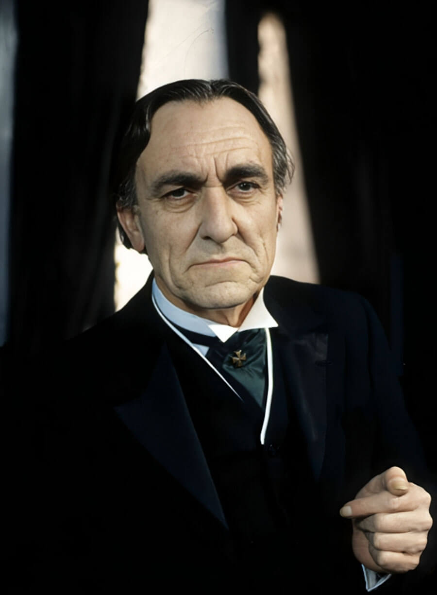 Harpoon Eric Porter Inspired Black Wool Jacket - The Adventures of Sherlock Holmes Style
