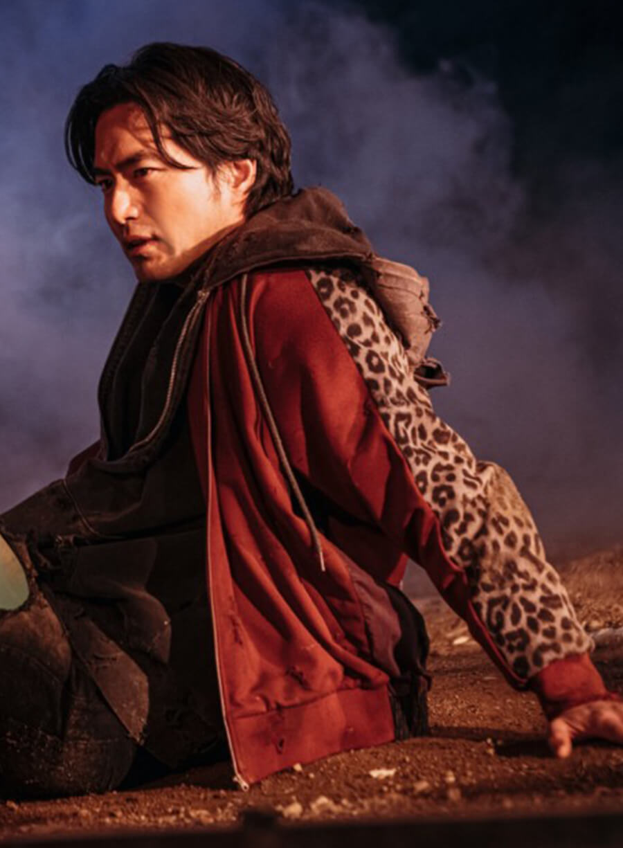 Harpoon Pyeon Sang-wook Inspired Black Bomber Jacket - Sweet Home Style