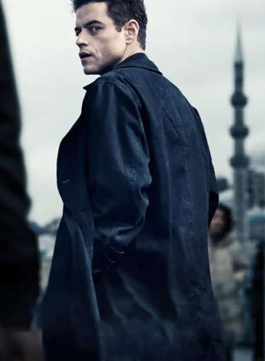 Harpoon Charles Heller Inspired Black Cotton Fabric Coat - The Amateur 2025 Style