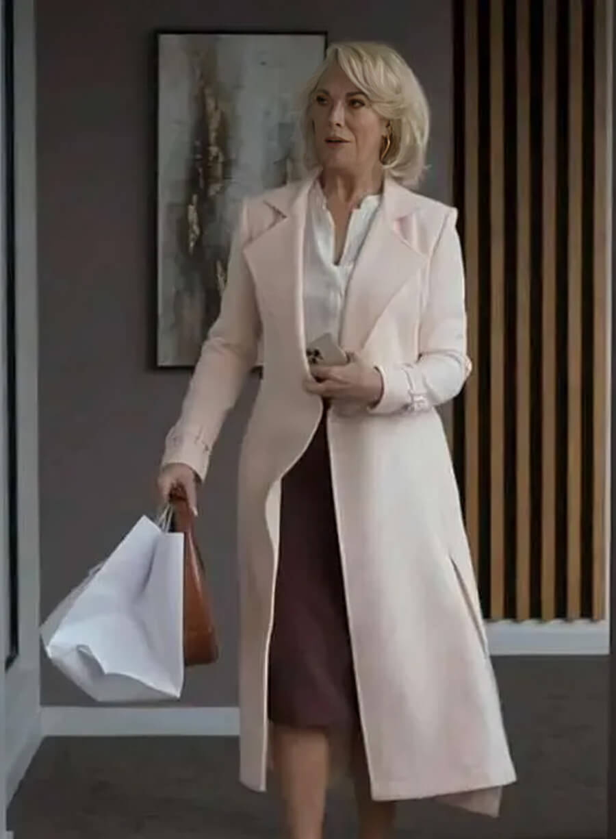 Harpoon Rebecca Welton Inspired Pink Coat - Ted Lasso S03 Style