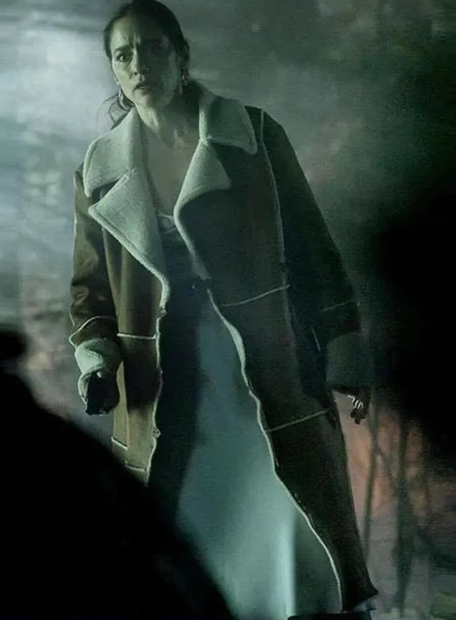 Harpoon Dana Cypress Inspired Brown Coat - Revival S01 Style