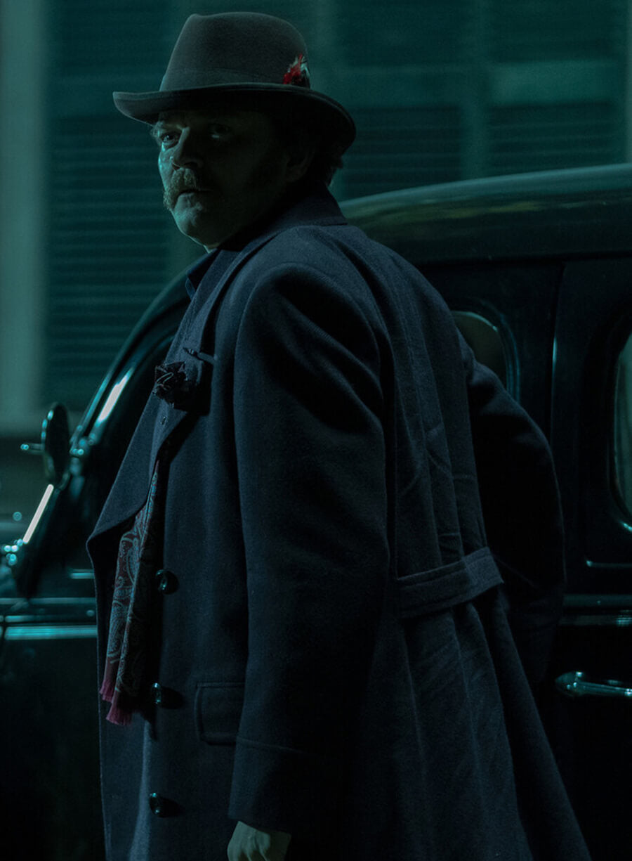 Harpoon Richard Straker Inspired Black Coat - Salem's Lot Style
