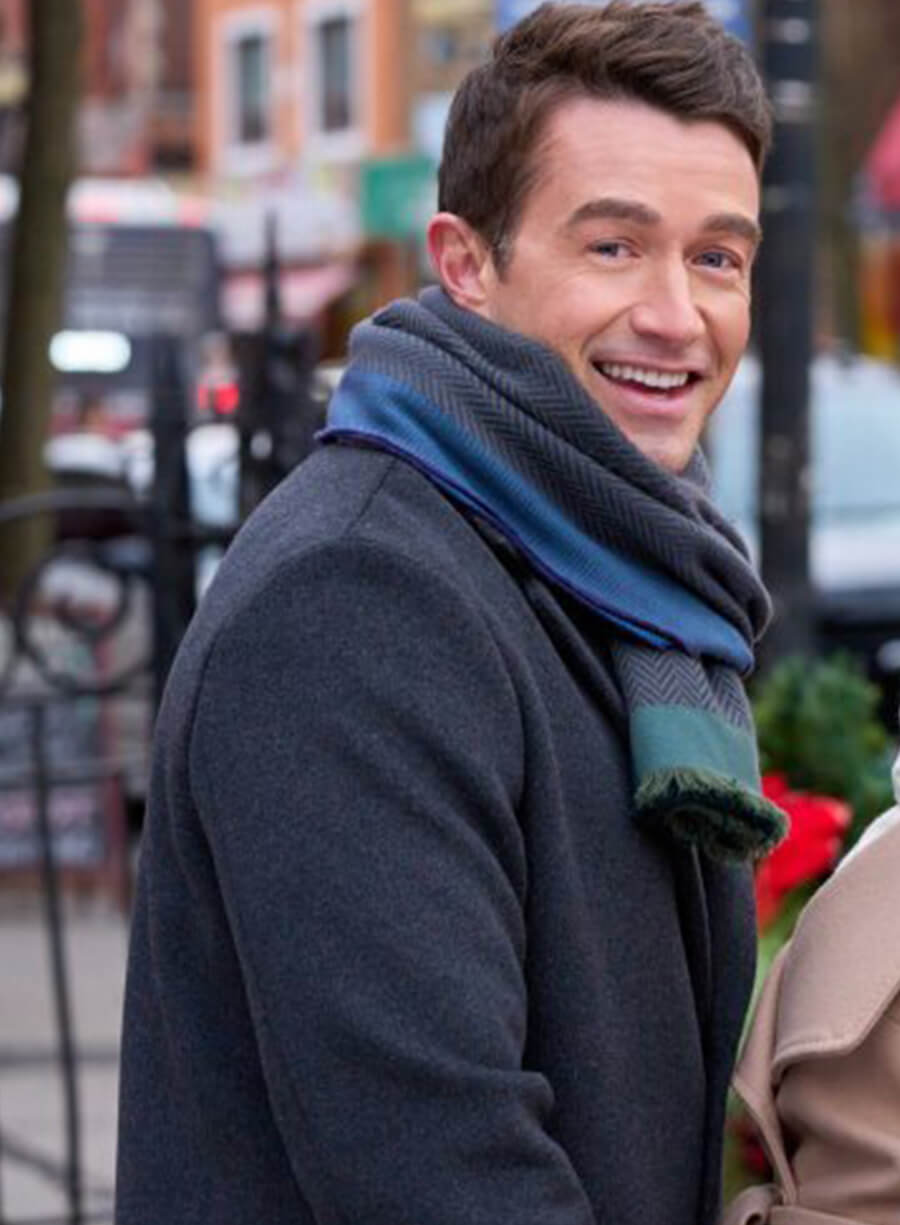 Harpoon Robert Buckley Inspired Grey Coat - Twas the Date Before Christmas Style