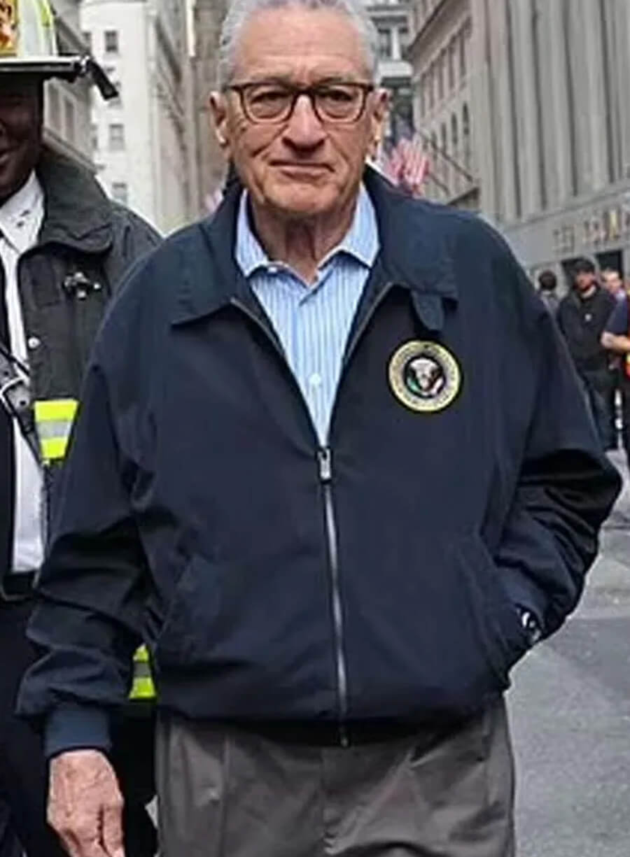 Harpoon George Mullen Inspired Blue Leather Jacket - Z ero Day 2025 Style