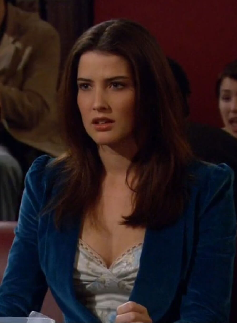 Harpoon Robin Scherbatsky Inspired Blue Leather Jacket - How I met Your Mother Style