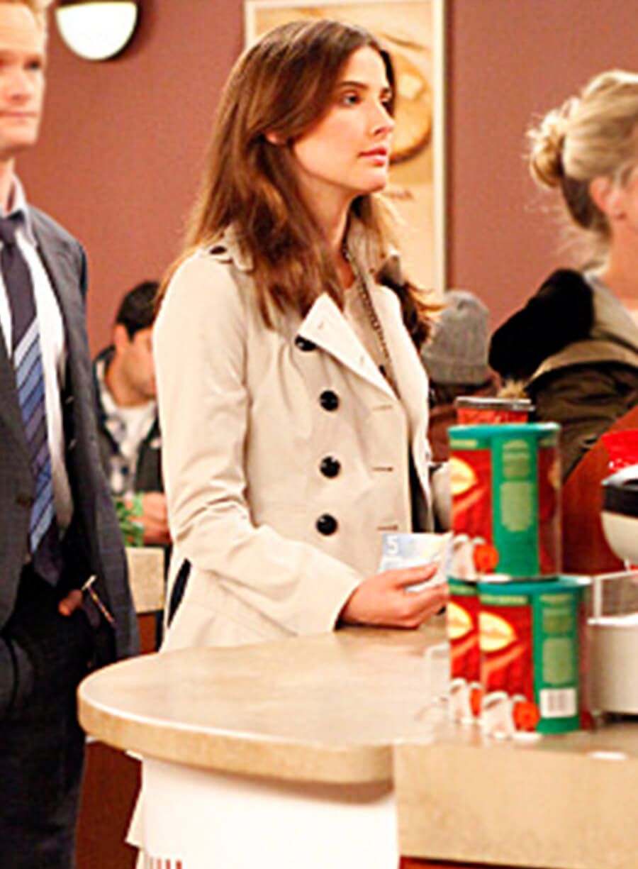 Harpoon Robin Scherbatsky Inspired White Coat - How I met Your Mother S05 Style
