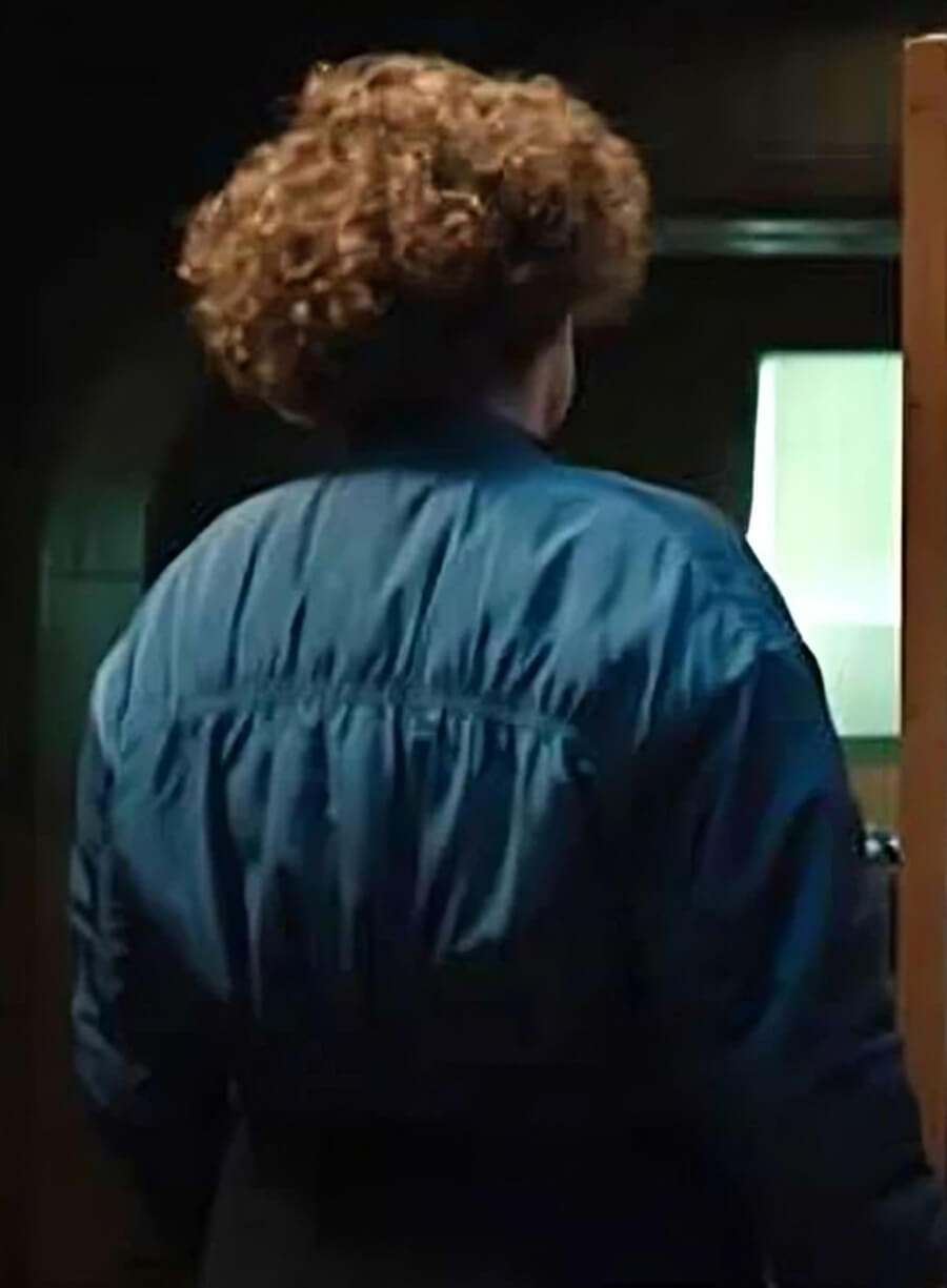 Harpoon DC Rose Dickson Inspired Blue Bomber Jacket - Dept Q Style