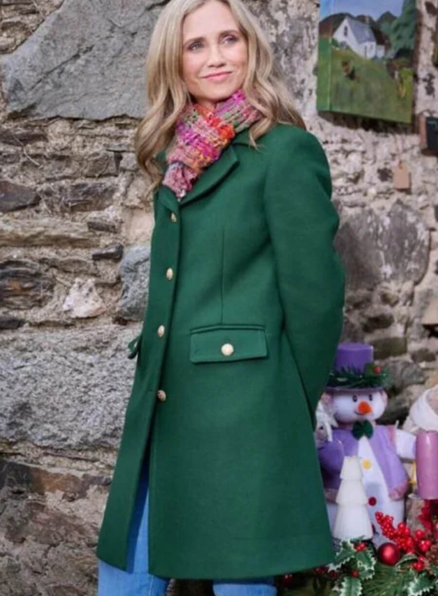 Harpoon Rose Walsh Inspired Green Coat - Tis The Season To Be Irish 2024 Style
